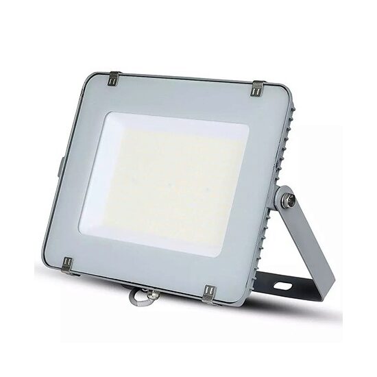 Proiector led 150 W, 6400K, IP65, 18000 lm, Aluminiu, Gri, dimensiuni 404 x 52 x 322 mm, cip Samsung
