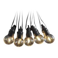 Ghirlanda solara 10 led, 5W, lungime 12m, 3000K
