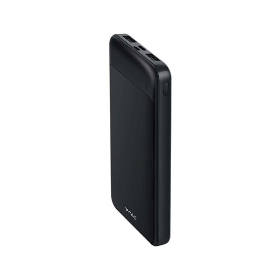 Powerbank Fast Charge, 10000mAh, 2x USB, USB-C, Negru, 3 A
