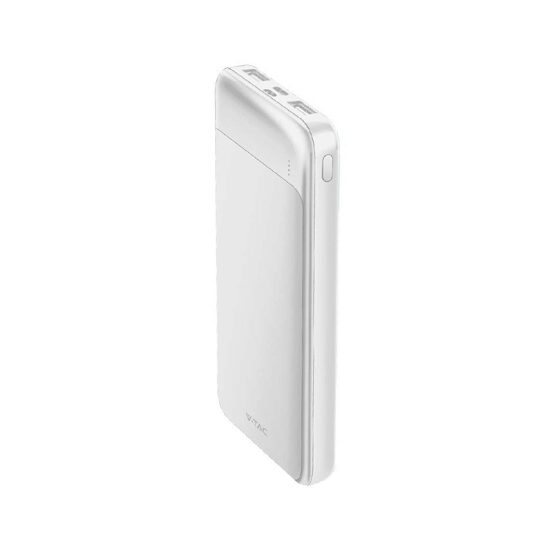 Powerbank Fast Charge, 10000mAh, 2x USB, USB-C, Alb, 3 A, 22.5 W