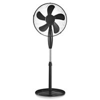 Ventilator cu picior, 3 viteze, 55 W, diametru 40 cm, Dimensiuni 430 x 410 x 1250 mm, Negru