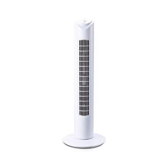 Ventilator turn, 3 viteze, Oscilare, 45 W, Timer, Inaltime 79 cm