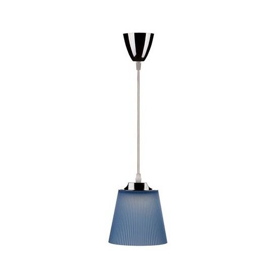 PENDUL TAVAN 7W 4000K ALB NEUTRU CROM + ALBASTRU