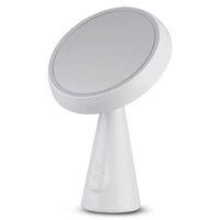 Oglinda make-up cu led, Dimmabil, 5 W, 200 lm, Alb cald, Diametru 196 mm, IP20