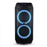 Boxa portabila, 40 W, lumini led, USB/SD/BT/radio FM, Microfon, 320x310x685 mm