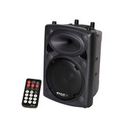 Boxa portabila cu Bluetooth, 250 W, USB/MP3, Li-Ion, 46x33x27 cm, Telecomanda