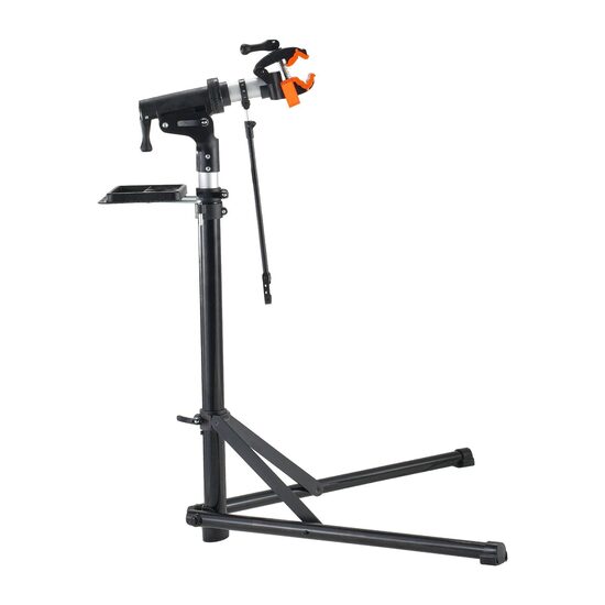 Suport pliabil service bicicleta, Rotativ, max 30 kg, Reglabil inaltime 1020-1600 mm, tava magnetica, Aluminiu