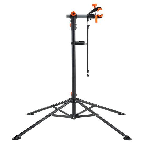 Suport service bicicleta, Rotativ, max 37 kg, Reglabil inaltime 1080-1900 mm, tava magnetica, Otel