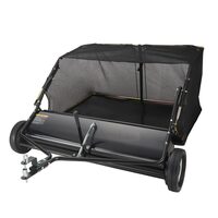 Masina pentru maturat gazon, atasabila ATV sau tractoras,  Latime de lucru 108 cm, cos colectare 200 l, Inaltime reglabila