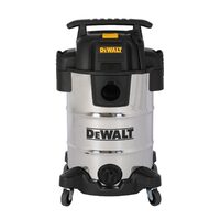 Aspirator inoxidabil umed/uscat cu priza de putere DeWalt 1050, Inox