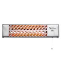 Radiator cu quart, pentru baie IPX4, 2 trepte de incalzire 600 W / 1200 W, dimensiune 53.5 x 13 x 11 cm
