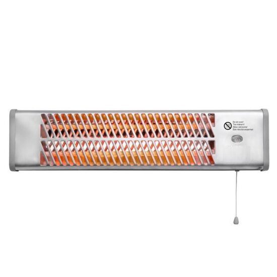 Radiator cu quart, pentru baie IPX4, 2 trepte de incalzire 600 W / 1200 W, dimensiune 53.5 x 13 x 11 cm