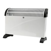 Convector de podea, 3 trepte de incalzire: 750 W / 1250 W / 2000 W, dimensiune 53 x 38 x 20 cm, Termostat