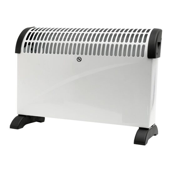 Convector de podea, 3 trepte de incalzire: 750 W / 1250 W / 2000 W, dimensiune 53 x 38 x 20 cm, Termostat