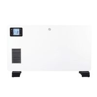 Convector Smart de podea, Turbo, 3 trepte de incalzire 1000 W / 1300 W/ 2300 W, Termostat digital, Telecomanda, 68 x 41.5 x 18 cm