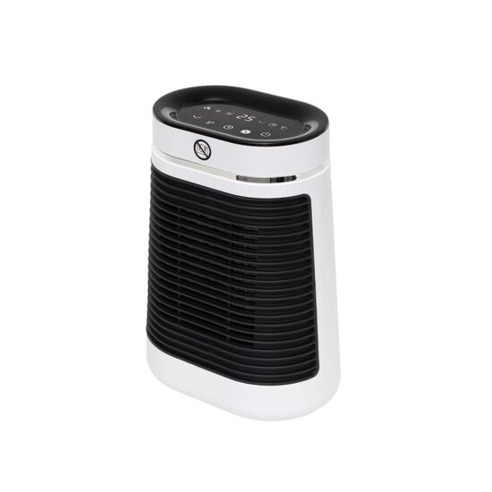 Radiator ceramic, 2 trepte de incalzire 1000 W / 1500 W, Temporizator, Oscilatie, ecran tactil led