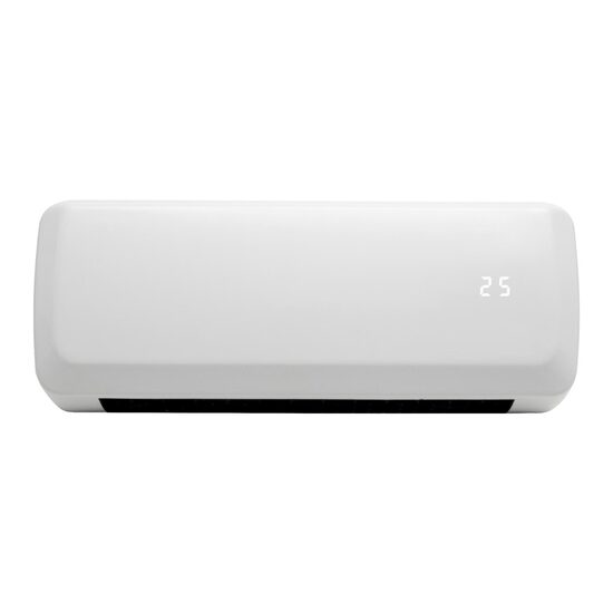 Aeroterma de perete cu telecomanda, 2 trepte de incalzire 1000  / 2000 W, dimensiune 42 x 16.5 x 11.5 cm, Termostat electronic
