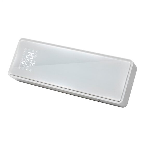 Aeroterma Smart de perete, 2 trepte de incalzire 1000 / 2000 W, Termostat, Temporizator, 54 x 12 x 18,5 cm 