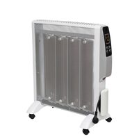 Convector de podea, 2 trepte de incalzire 1000 W / 1500 W, Termostat digital, Telecomanda