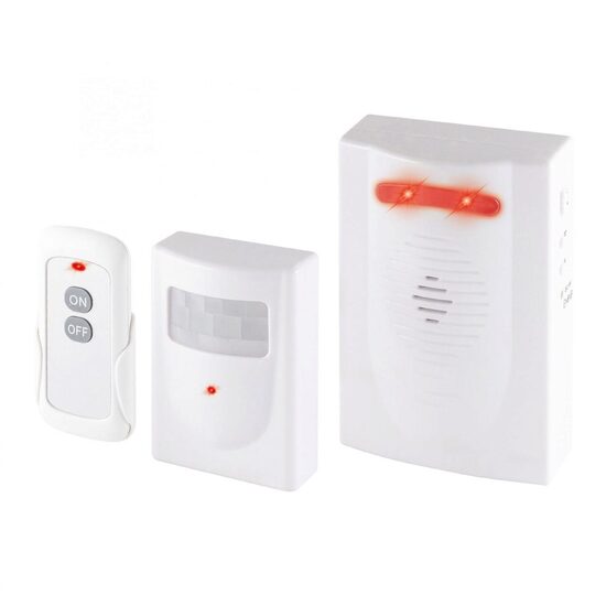 Alarma acces cu senzor de miscare si telecomanda, IP44, max 120 m