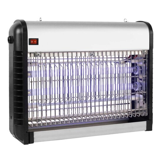Capcana electrica pentru insecte, 2x8 W, metalica, 50 mp