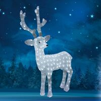 Figurina luminoasa Ren acril, 200 x Led, IP44 exterior, 50 x 83 cm