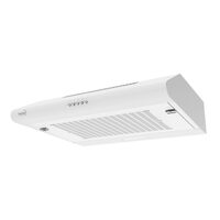 Hota de bucatarie, Home 200 mc/h, 3 trepte de viteza, 38 W, diametru iesire 120 cm, Alb, Latime 60 cm