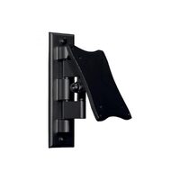 Suport de perete, Aluminiu turnat, max 15 kg, Negru, 75 x75, 100 x 100