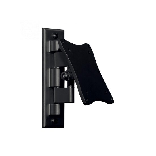 Suport de perete, Aluminiu turnat, max 15 kg, Negru, 75 x75, 100 x 100