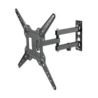 Suport perete 23"-55", Mobil, negru, max 30 kg, VESA 200 x 200 pana la 400 x 400