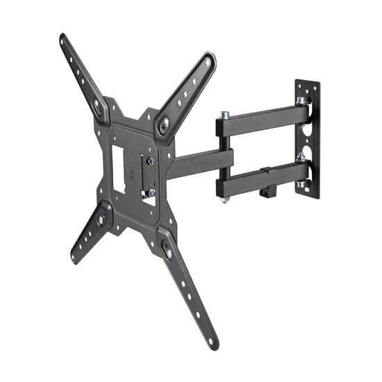 Suport perete 23"-55", Mobil, negru, max 30 kg, VESA 200 x 200 pana la 400 x 400