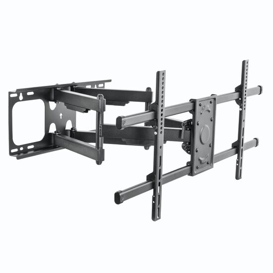 Suport de perete, 37"-90", Mobil, negru, max 75 kg, VESA 200 x 200 pana la 800 x 400