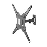 Suport perete 23"-55", Mobil, negru, max 30 kg, VESA 100 x 100 pana la 400 x 400