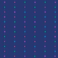 Perdea de lumini 120 x LED Smart RGB, iSparkle, IP44, Exterior, lungime 2 m