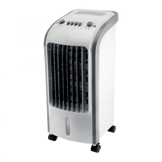 Racitor de aer mobil, functie de umidificare, 80 W, 270 mc/h, filtru lavabil, rezervor apa 3 l
