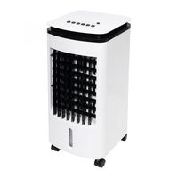 Racitor de aer mobil, functie de umidificare, 80 W, 270 mc/h, filtru lavabil, rezervor apa 3 l, 3 viteze