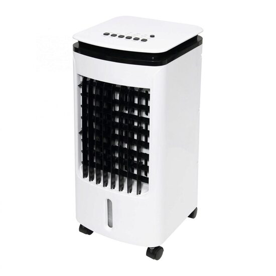 Racitor de aer mobil, functie de umidificare, 80 W, 270 mc/h, filtru lavabil, rezervor apa 3 l, 3 viteze