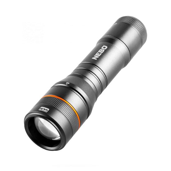 Lanterna de mana Nebo Profesional, 500 lm, 3 x AAA, Aluminiu anodizat