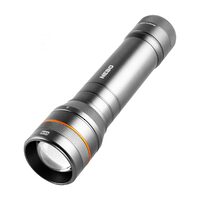 Lanterna de mana Nebo Profesional, 1000 lm, 4 x AAA, Aluminiu anodizat