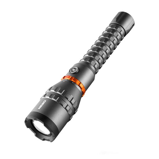 Lanterna Nebo Profesional, Aluminiu anodizat, IP67, 8000 lm, Acumulator Li-Ion, functie power bank