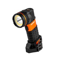 Lanterna aluminiu eloxat Nebo 600 lm, Li-Ion, IP67, baza magnetica