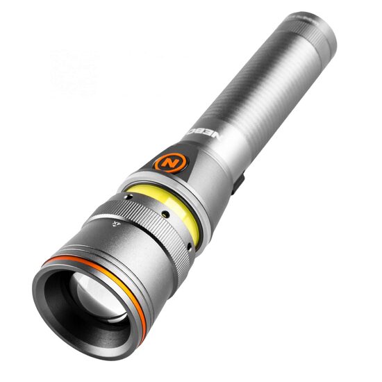 Lanterna aluminiu anodizat Nebo 400 lm, Magnetica, IPX4, Acumulator, Rezistenta la socuri