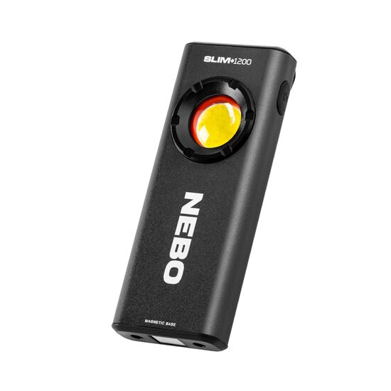 Lanterna cu acumulator Nebo Slim Black, 1200 lm, IPX7, USB-C