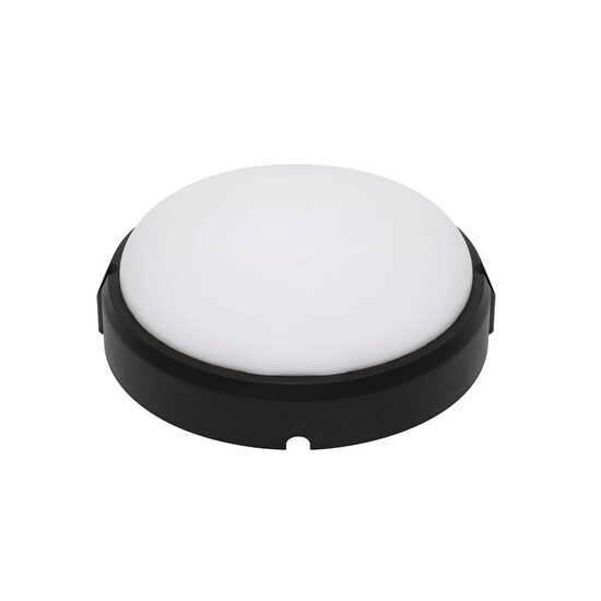 Aplica LED Rotunda, 18 W, 4000K, Negru, Exterior IP65, 165.8 x 160 x 58 mm, 2000 lm