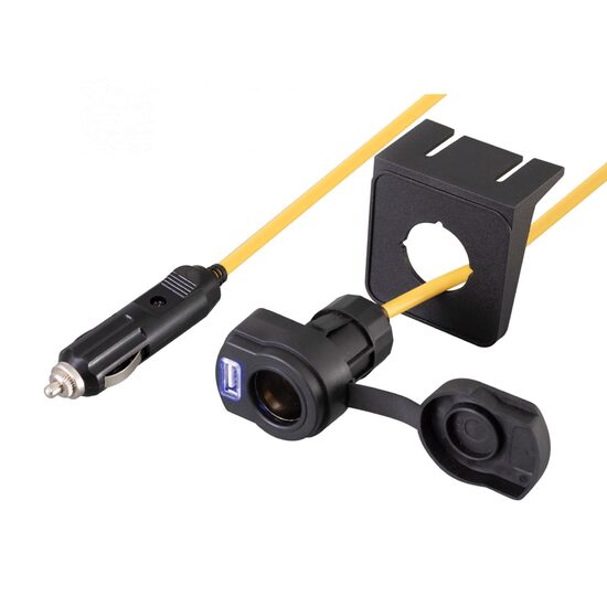 Incarcator/prelungitor auto, USB 12V, 3.6m