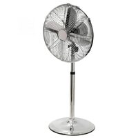 Ventilator cu picior, palete metalice, 40 cm, 50 W, Inaltime 120 cm