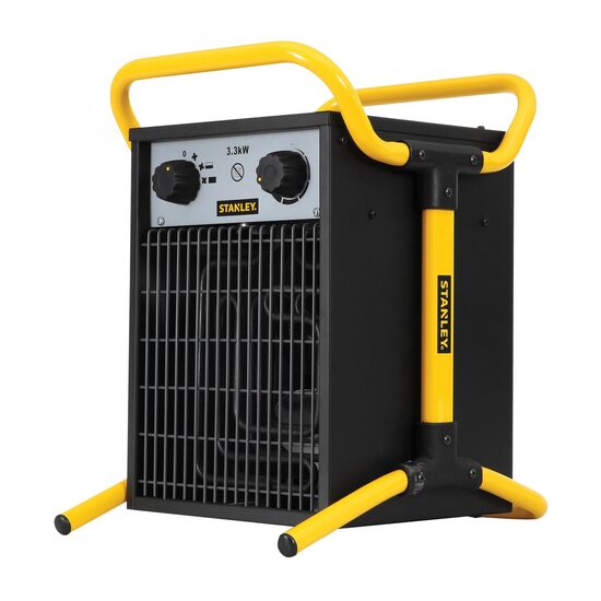 Aeroterma ceramica industriala,  Stanley 2 trepte de incalzire 1650 W / 3300 W, carcasa metal, 35 x 37.5 x 45.5 cm, IPX4