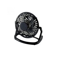 Ventilator de masa, USB, 10 cm, 1 treapta de viteza, Negru