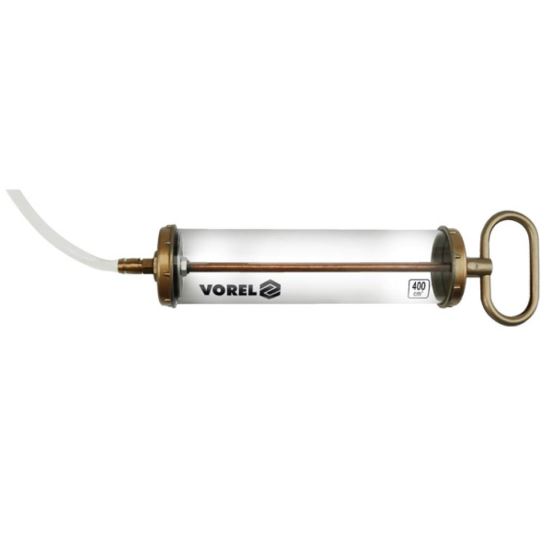 Pompa pentru aspirare/adaugare ulei Vorel 400 ml