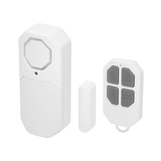 Alarma fereastra/usa, Telecomanda, volum reglabil, Alb
